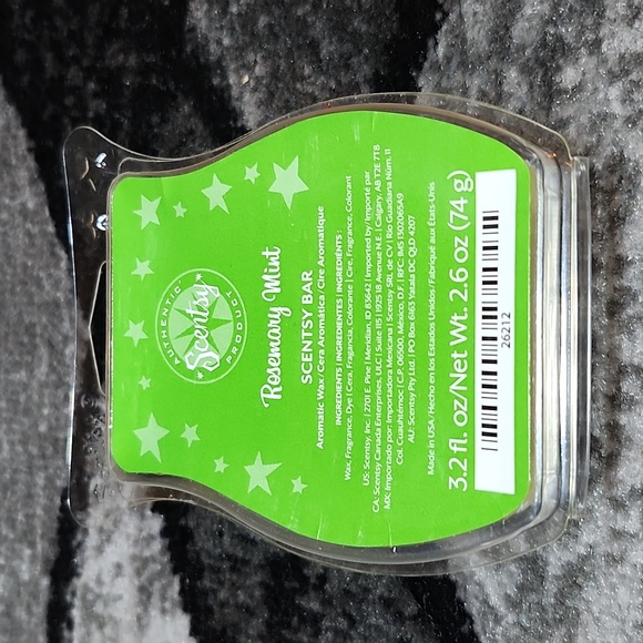 SCENTSY RETIRED AUTUMN BLAZE MAPLE & ROSEMARY MINT WAX BARS BUNDLE - Picture 2 of 6